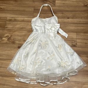 White dress